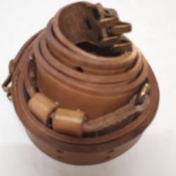 Bretelle cuir pour Garand en reproduction A25 1
