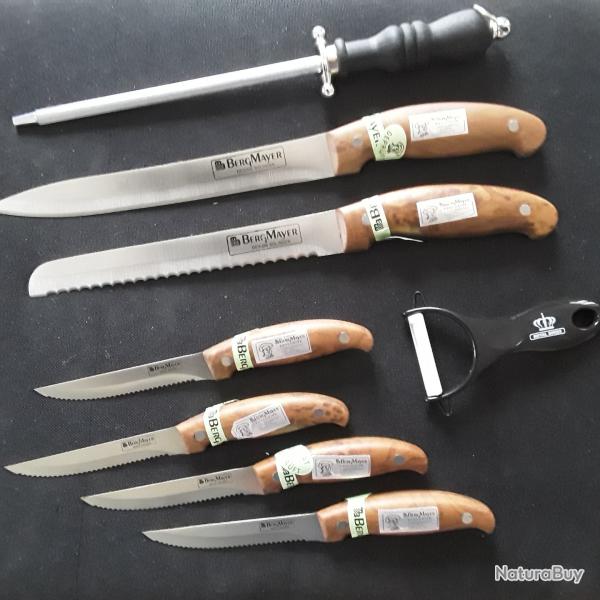 Set couteaux cuisine