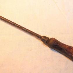 Rare marteau rechargement coffret pistolet - fusil ancien d'époque XIX ième