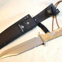 MAGNIFIQUE Couteau de grande taille WINCHESTER type BOWIE de bonne qualité - EBR24CWI001