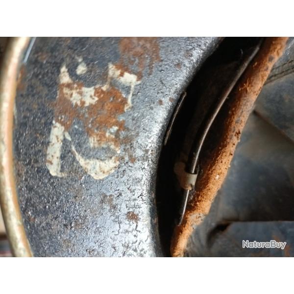 Casque francais ww2 utilise au Maroc