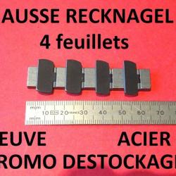 hausse rabattable 4 feuillets RECKNAGEL carabine drilling express mixte - VENDU PAR JEPERCUTE(HU206)