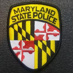 ÉCUSSON BRODÉ de la POLICE  de l'ÉTAT DU MARYLAND    U.S.Marshalls   Badge Police US   US