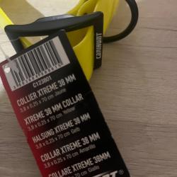 Vend collier neuf xtreme grande taille 38 mm de largeur 0,25 épaisseur et 70cm de longueur