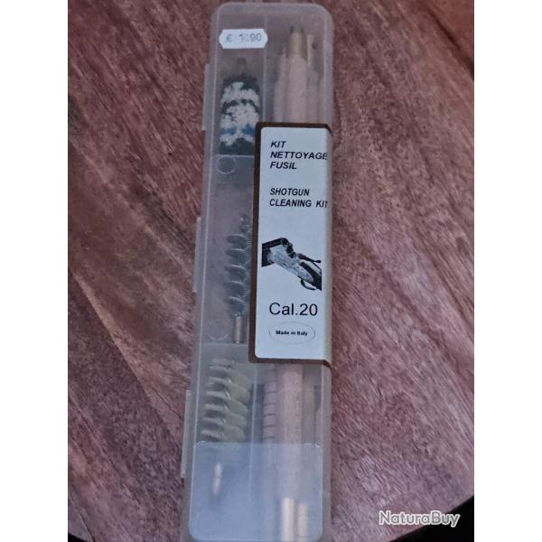 Kit de nettoyage calibre 20