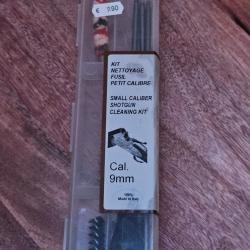 Kit de nettoyage pour fusil calibre 9mm