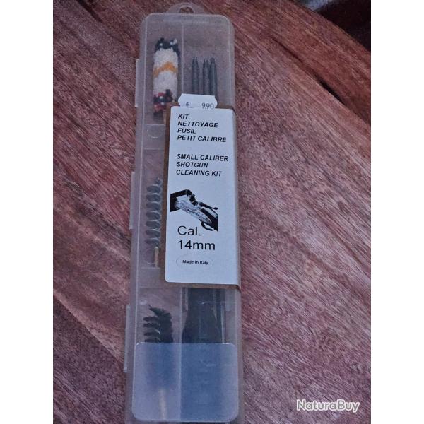 Kit de nettoyage pour fusil calibre 14mm