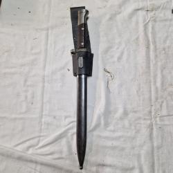 Baïonnette vz24 et fourreau et porte fourreau
