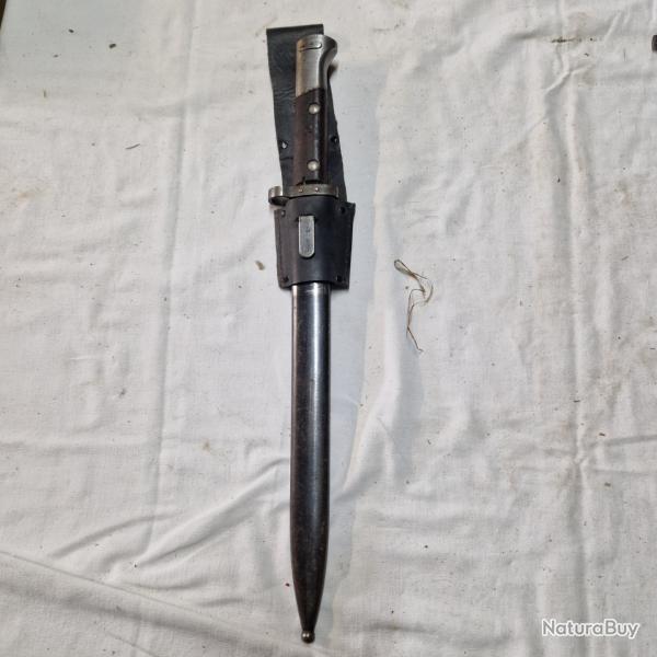 Baonnette vz24 et fourreau et porte fourreau