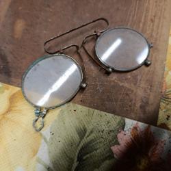 Lunettes pinces anciennes