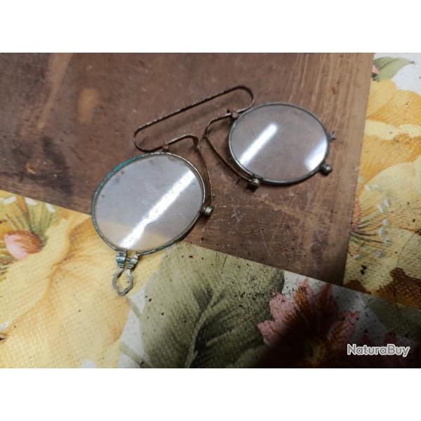 Lunettes pinces anciennes