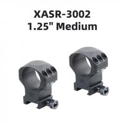 Anneaux de portée Picatinny à profil bas X-Accu 1'' de 30 mm -**XASR-3002 LIVRAISON GRATUITE