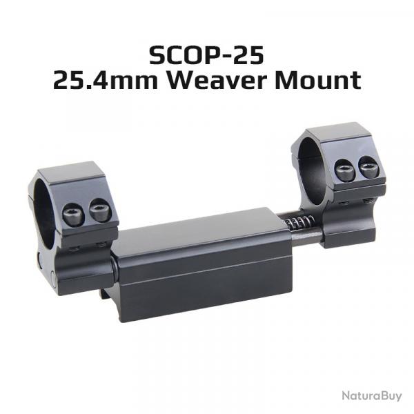 Vector Optics-Rail de tisserand avec systme de planche  ressort SCOP- 25 LIVRAISON GRATUITE
