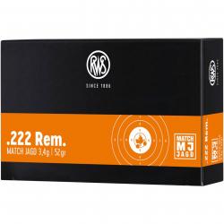 .222 Rem., Match Jagd (3,37gr) (Calibre: .222 Rem.)