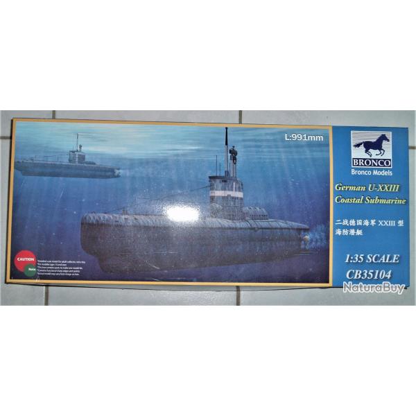 maquette  monter U BOAT XXIII ALL.WW2