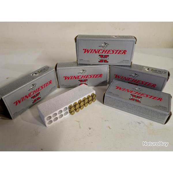 Lot d'etuis 22.250 Rem de marque winchester