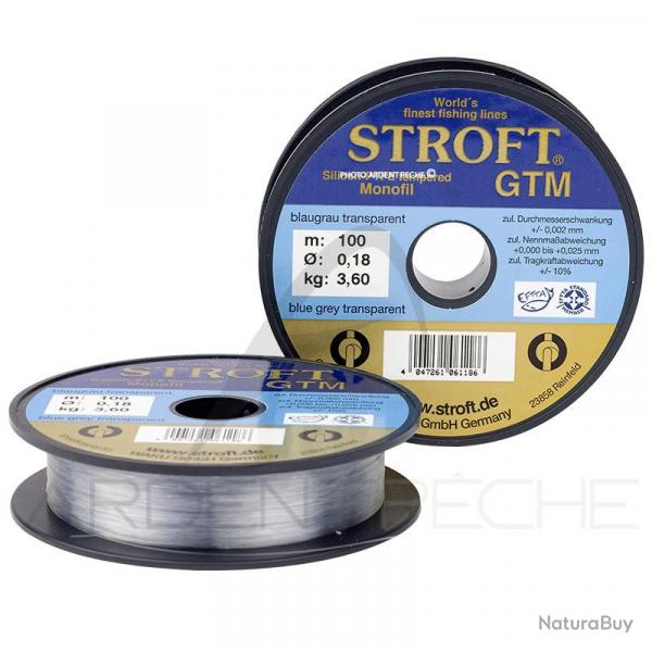 Fils nylon STROFT GTM (100m) 0,16 mm
