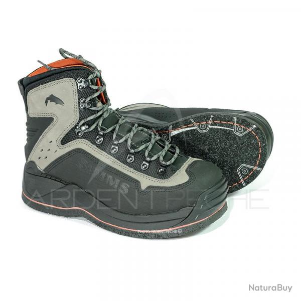 Chaussures de wading SIMMS G3 Guide Boot Feutre Steel Grey (14) 47