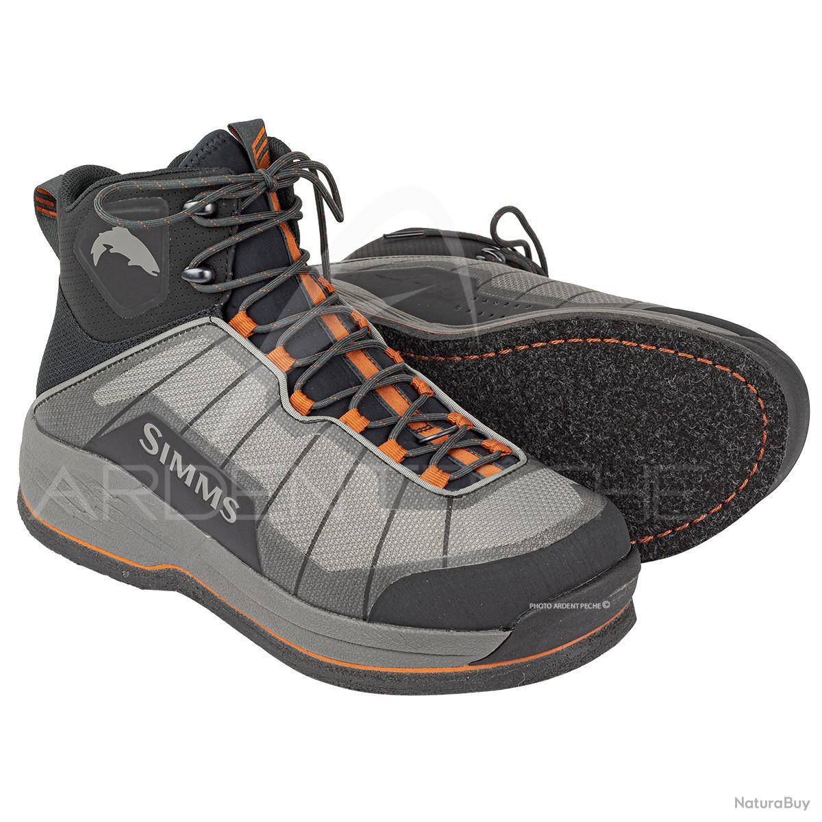 Chaussures de wading SIMMS Flyweight feutre 42 (9) Waders (13417450)