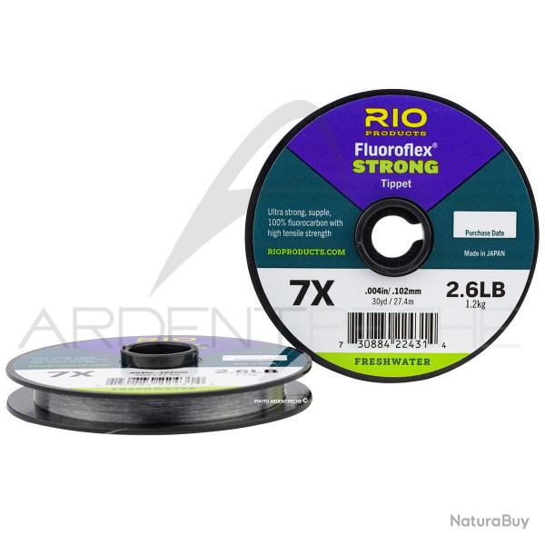 Fils fluorocarbone RIO Fluoroflex STRONG (27m) 0.533mm - 35lb