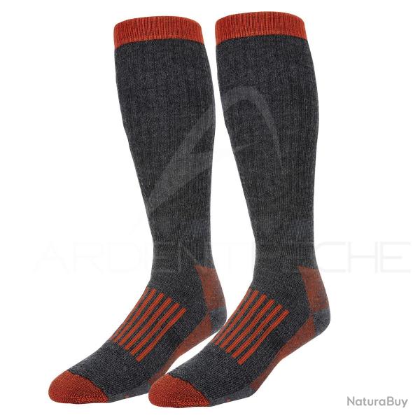 Chaussette SIMMS Merino Thermal OTC Carbon L