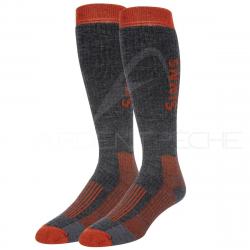 Chaussette SIMMS Merino Midweight OTC Carbon M