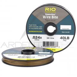 Fils acier gainé RIO PowerFlex Wire Bite 20 lb