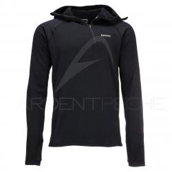 Sous vêtement SIMMS Heavyweight Baselayer Hoody Black