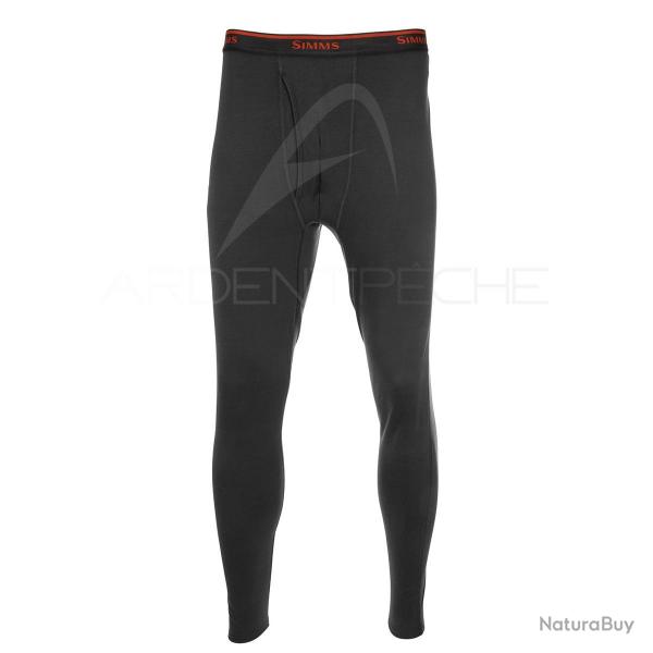 Sous vtement SIMMS Lightweight Baselayer Bottom Carbon