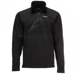 Sous vêtement SIMMS Thermal 1 4 Zip Top Black