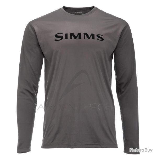 Tee shirt SIMMS Tech Tee Steel
