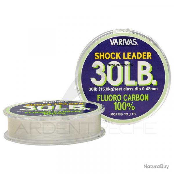 Fils fluorocarbone VARIVAS Shock leader (30m)  0.70 mm