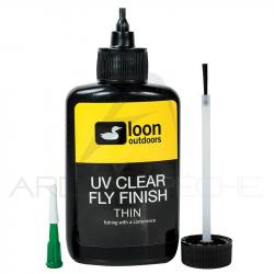 Résine UV LOON clear fly finish thin grand