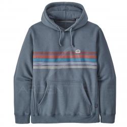 Sweat PATAGONIA M's Line Logo Ridge Stripe Uprisal Plume Grey XL