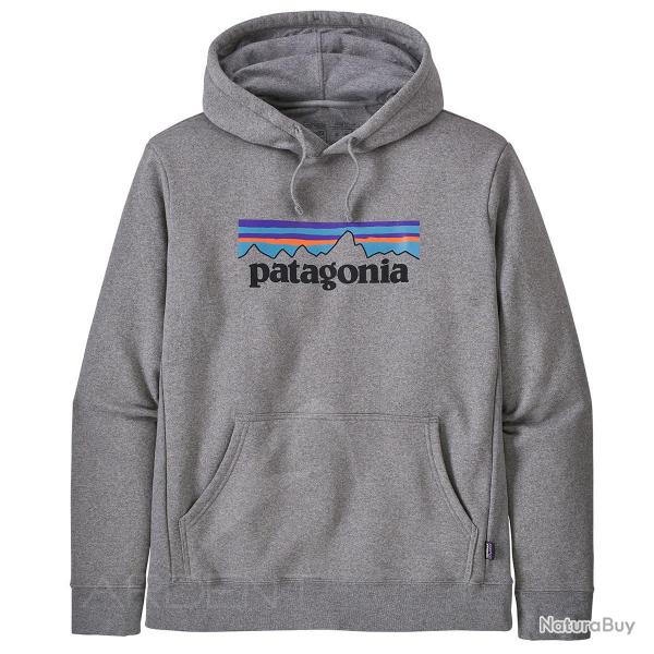Sweat PATAGONIA M's P-6 Logo Uprisal Gravel Heather M
