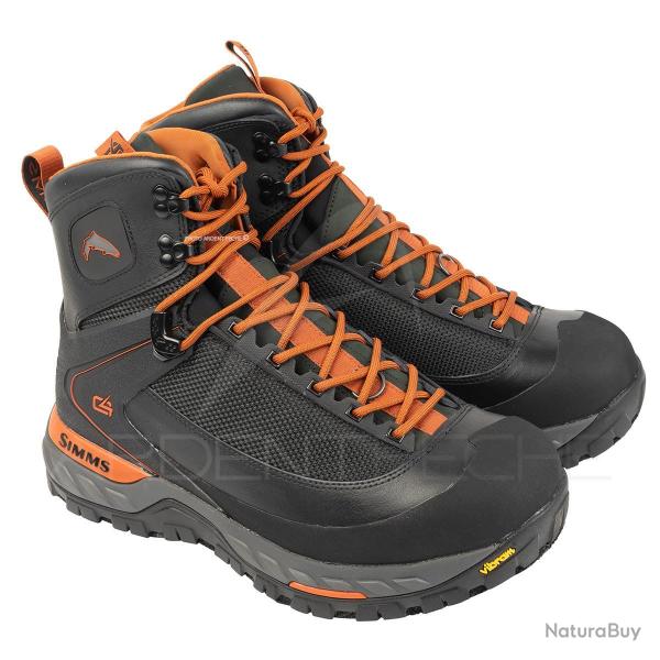 Chaussures de wading SIMMS G4 Pro Powerlock Carbon feutre 42 (9)