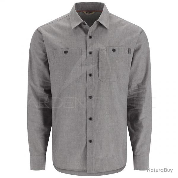 Chemise SIMMS Cutbank Chambray Cinder Chambray