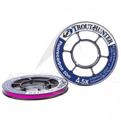 Fils fluorocarbone TroutHunter 0,083 mm - 9X
