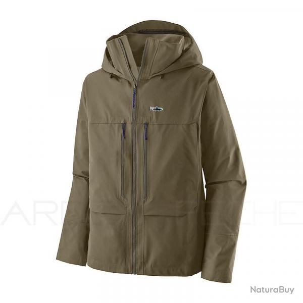 Veste PATAGONIA Men's Swiftcurrent wading jacket Sage Khaki S