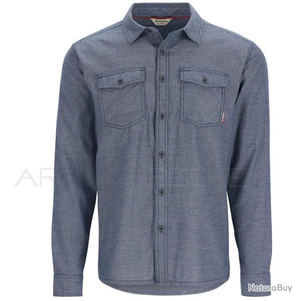 Chemise SIMMS Shoal Flannel Shirt Midnight