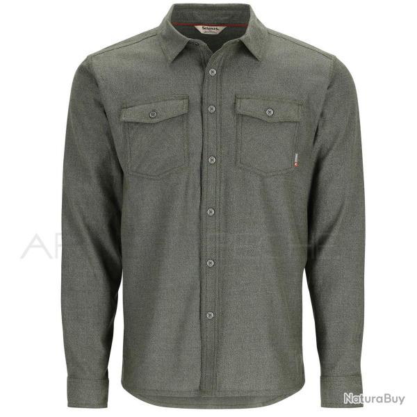 Chemise SIMMS Shoal Flannel Shirt Riffle Green