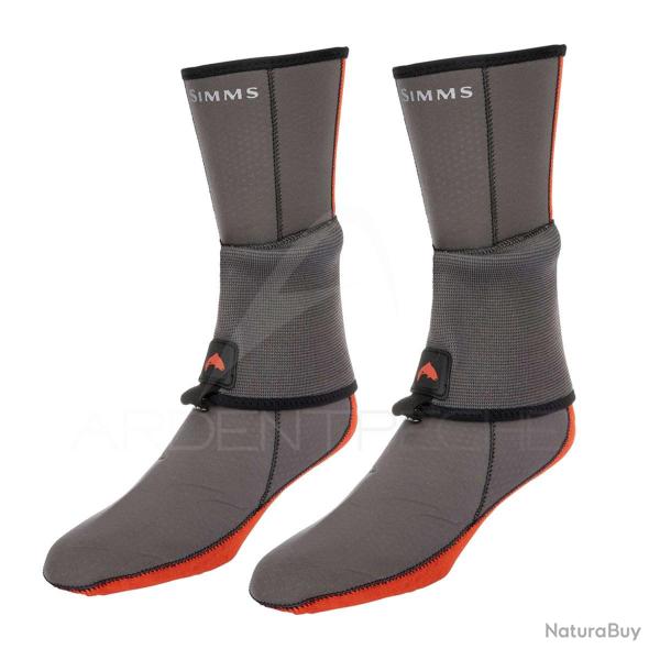 Chaussette noprne SIMMS Flyweight Wet Wading Sock Pewter L