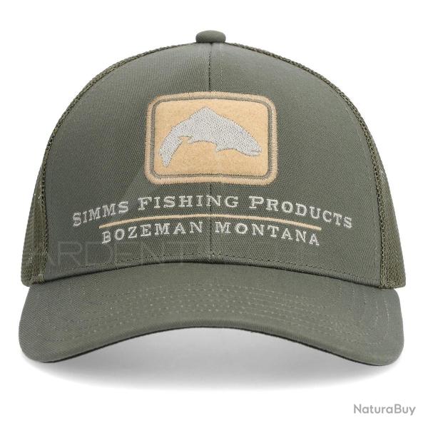 Casquette SIMMS Double Haul Icon Trucker Smokey Olive
