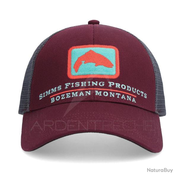Casquette SIMMS Single Haul Small Fit Trucker Mulberry