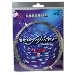 Cable acier CANNELLE seafighter 49 brins 40lbs