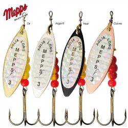 Cuiller MEPPS aglia longue rainbo n°2 Or