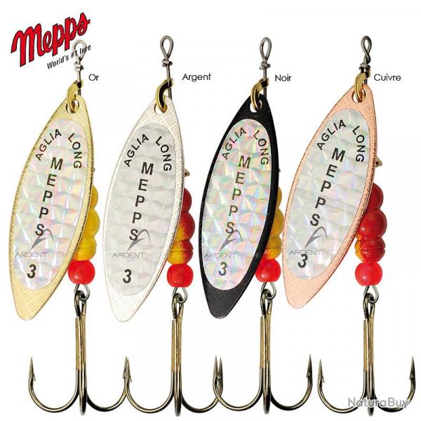 Cuiller MEPPS aglia longue rainbo n3 Or