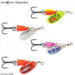 Cuiller BLUE FOX Vibrax fluorescente FT n°3