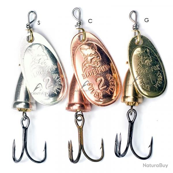 Cuiller BLUE FOX Vibrax original n1 or