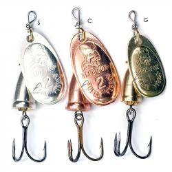 Cuiller BLUE FOX Vibrax original n°2 argent